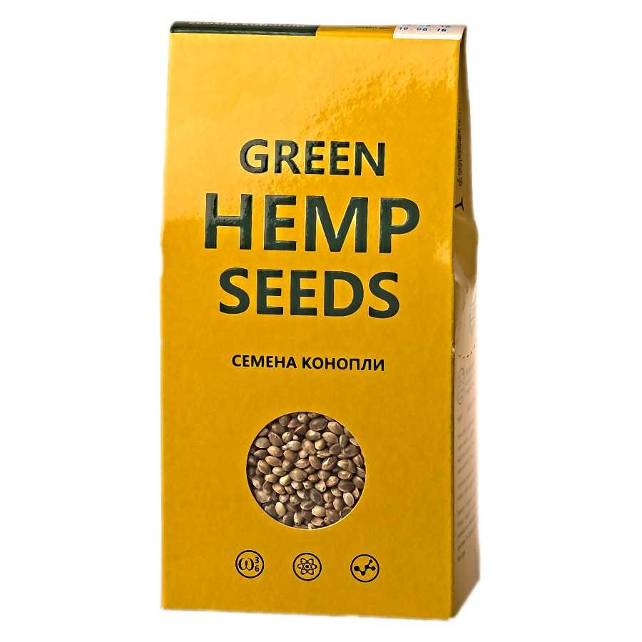 Конопли семена Green Hemp seeds (150г)